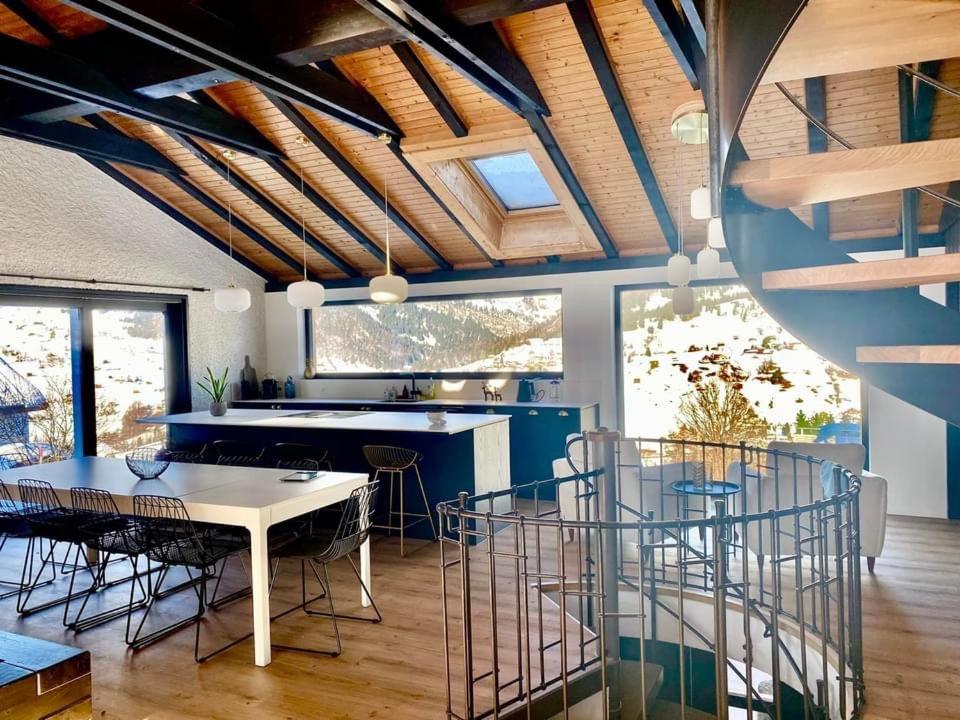 Beautiful Chalet On The Piste In Swiss Alps Alt St. Johann Eksteriør bilde