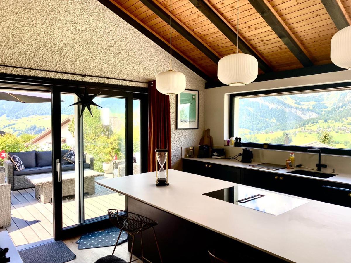 Beautiful Chalet On The Piste In Swiss Alps Alt St. Johann Eksteriør bilde